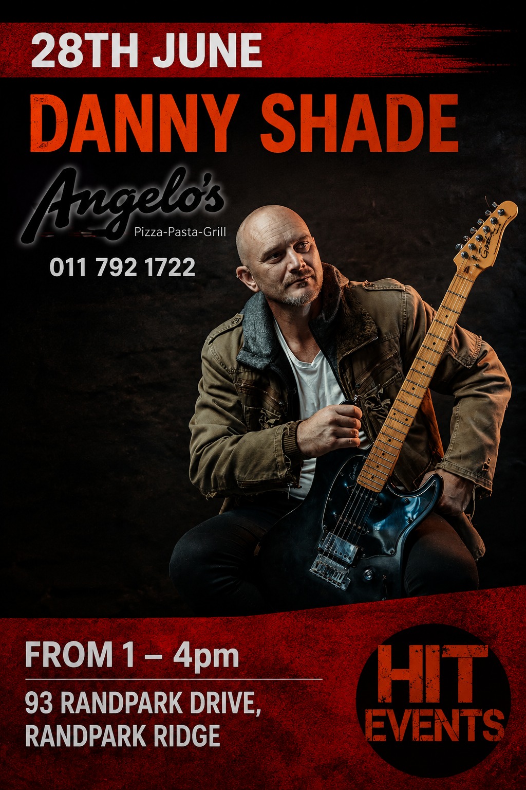 Danny Shade @ Angelo's Pizza-Pasta · Randburg 28 Jun
