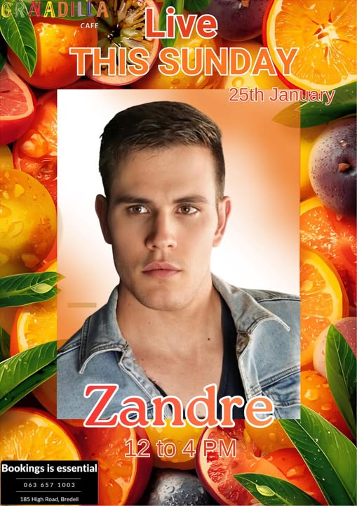 Zandre at Granadilla Cafe