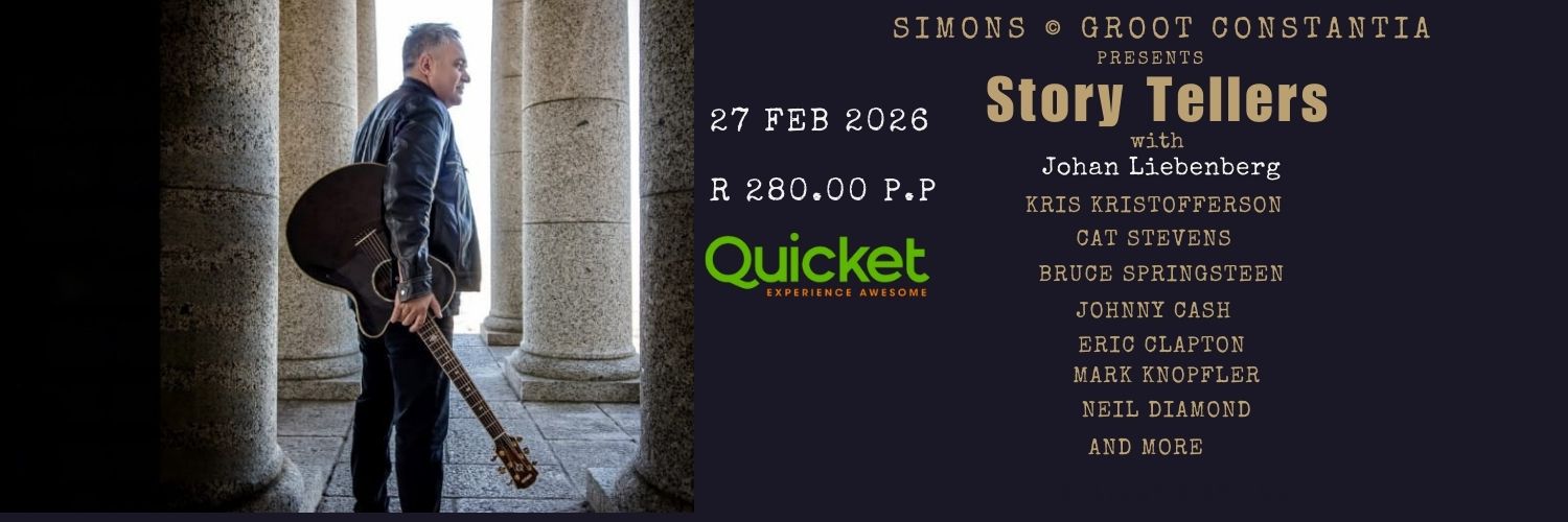 Johan Liebenberg @ Simon;s at Groot Constantia 27 Feb