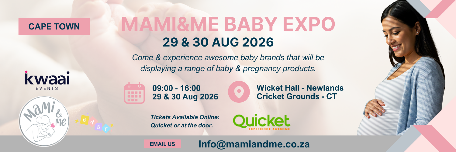 Mami&Me Baby Event:  29 & 30 Aug 2026 - CT (Newlands)