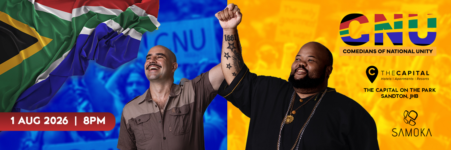 Anton Taylor & Khanyisa JamJam - Comedians of National Unity - LIVE in Sandton at The Capital on the Park 01 August 2026
