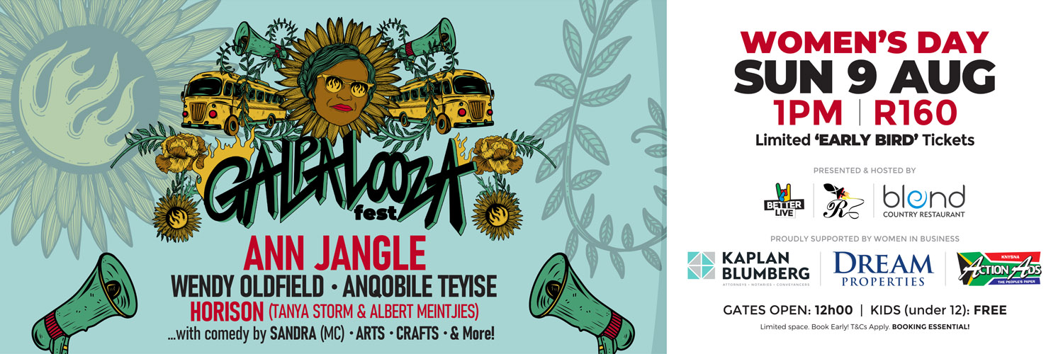 Galpalooza Knysna - Womens Day Festival