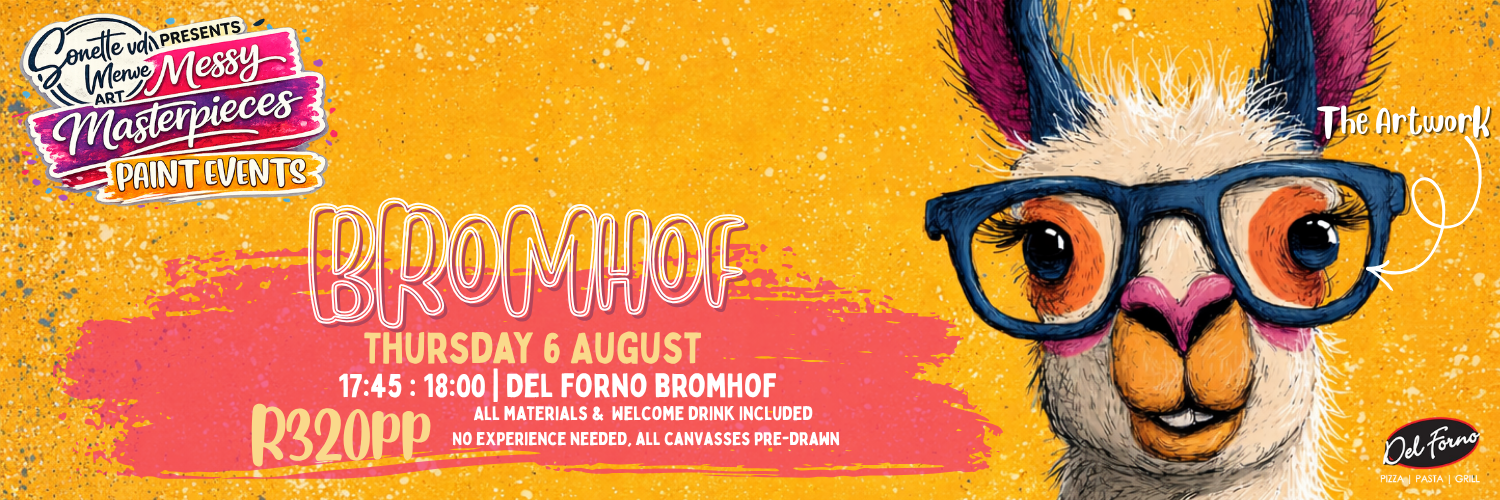 Messy Masterpieces Paint & Sip @ Del Forno Bromhof