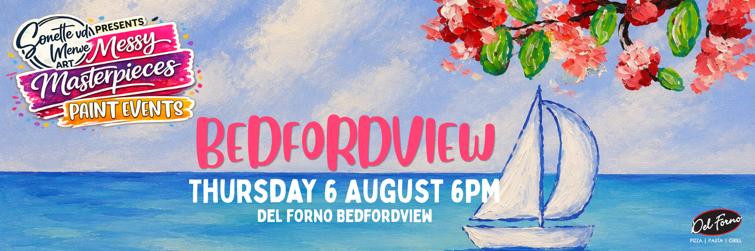 Messy Masterpieces Paint & Sip @ Del Forno Bedfordview