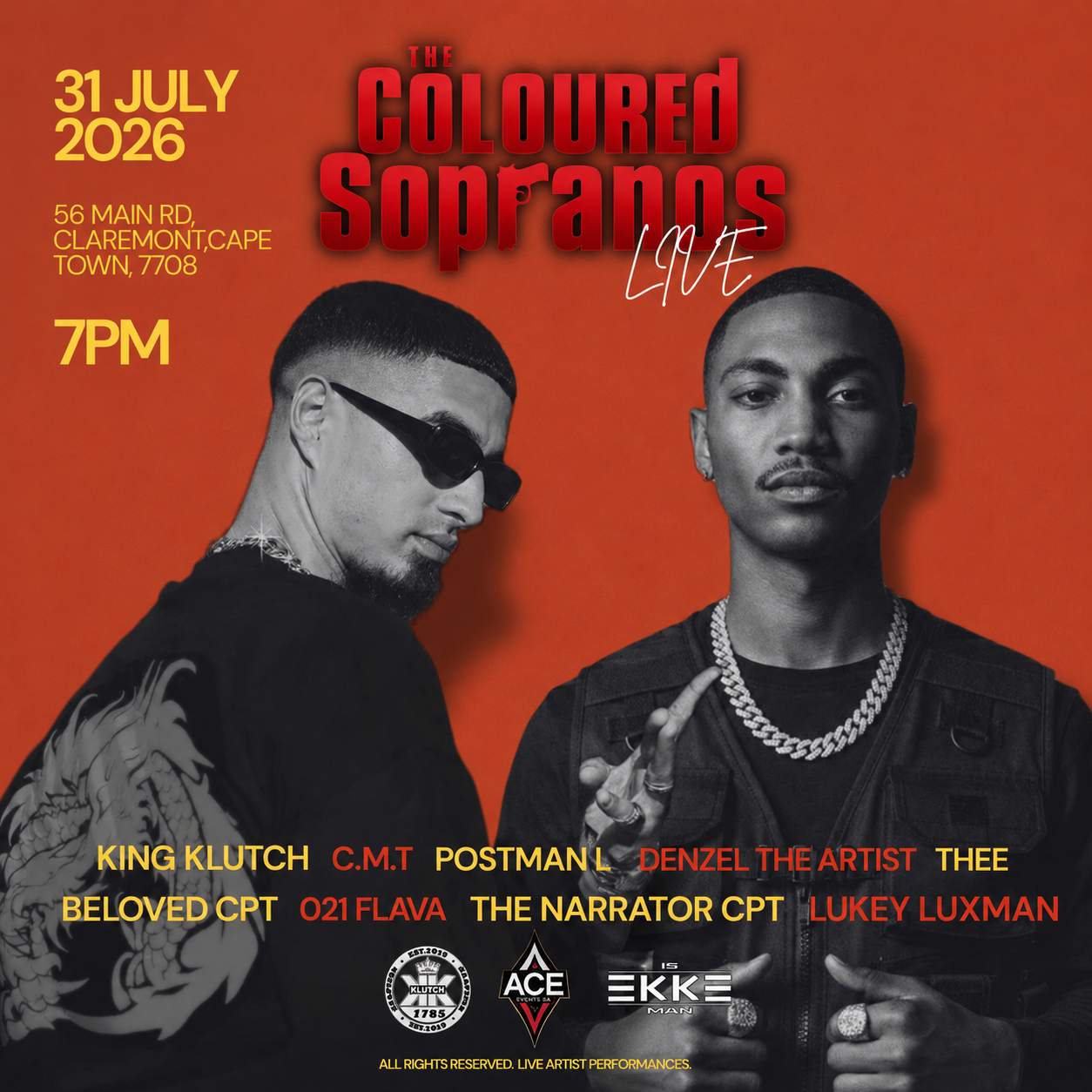 The Coloured Sopranos Mixtape Release Party