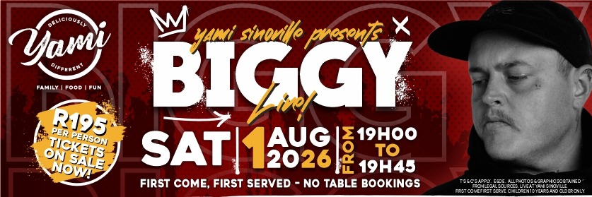 Biggy Live at Yami Sinoville