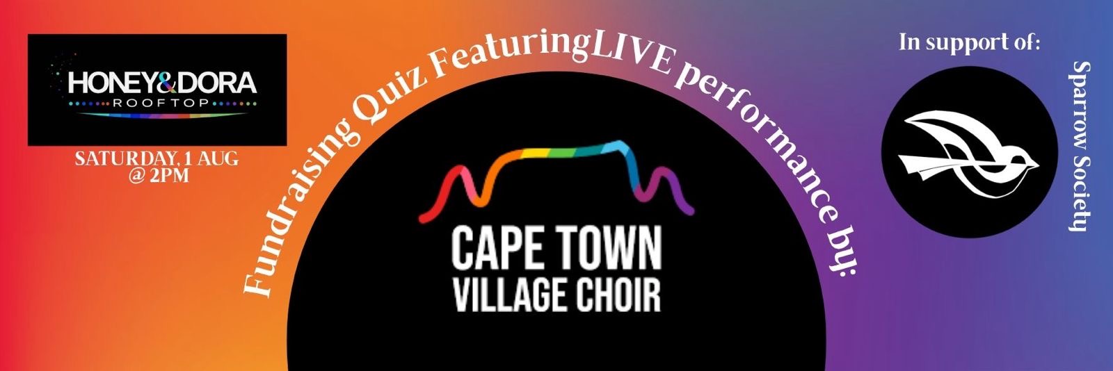 Quiz Afternoon @ Honey and Dora with performance by Cape Town Village Choir
