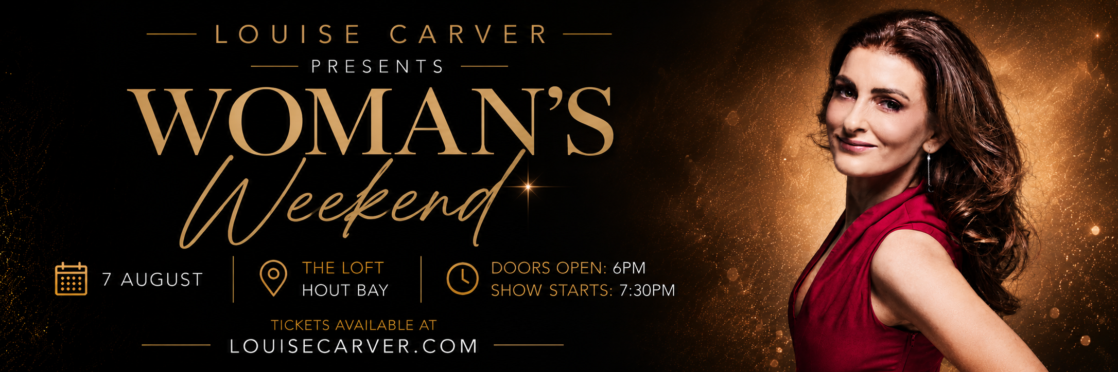 Louise Carver Presents: Woman's Weekend~The Loft | Hout Bay