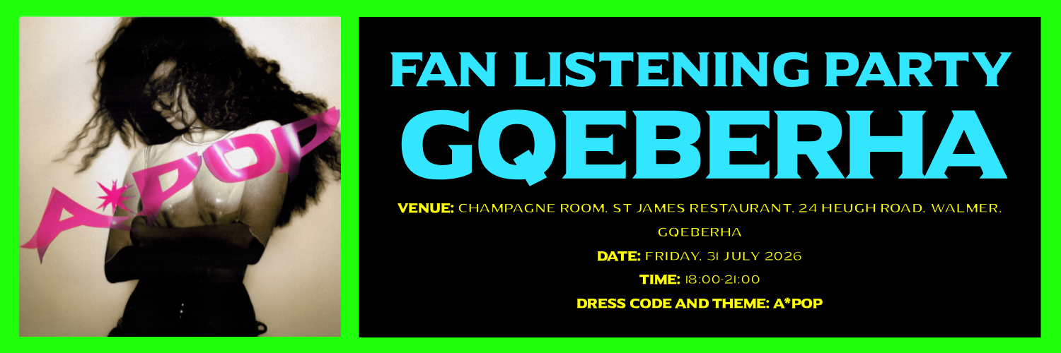 Tyla A*Pop Fan Listening Session Party Gqeberha