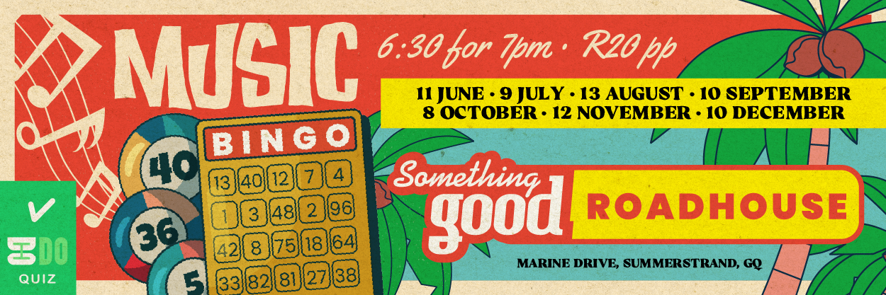 Something Good: Music Bingo | 13 August