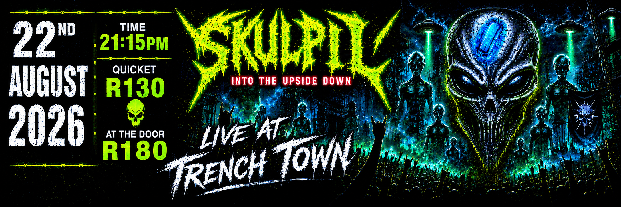 SKULPIL - INTO THE UPSIDE DOWN