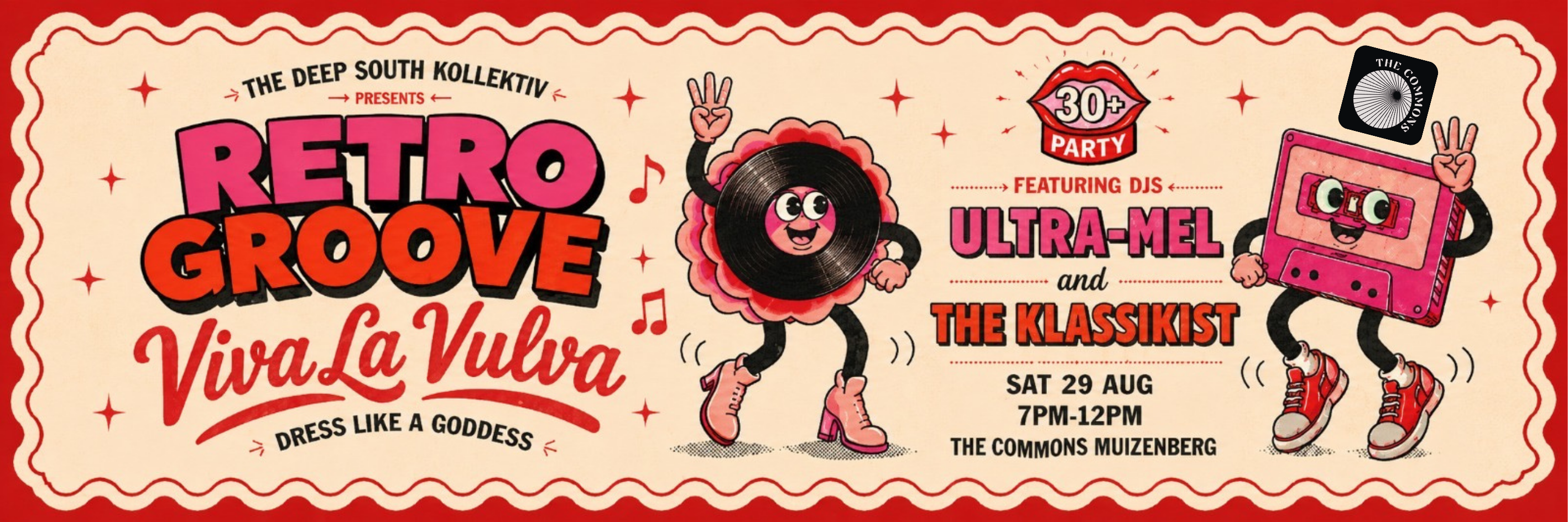 Retro Groove 30+ Party: Viva La Vulva