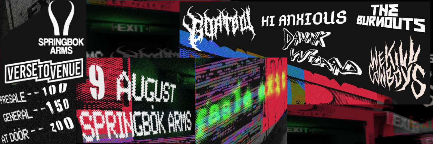 False Exit: We Kill Cowboys, Hi Anxious, The Burnouts, Goatboi, Drunk Wizzard