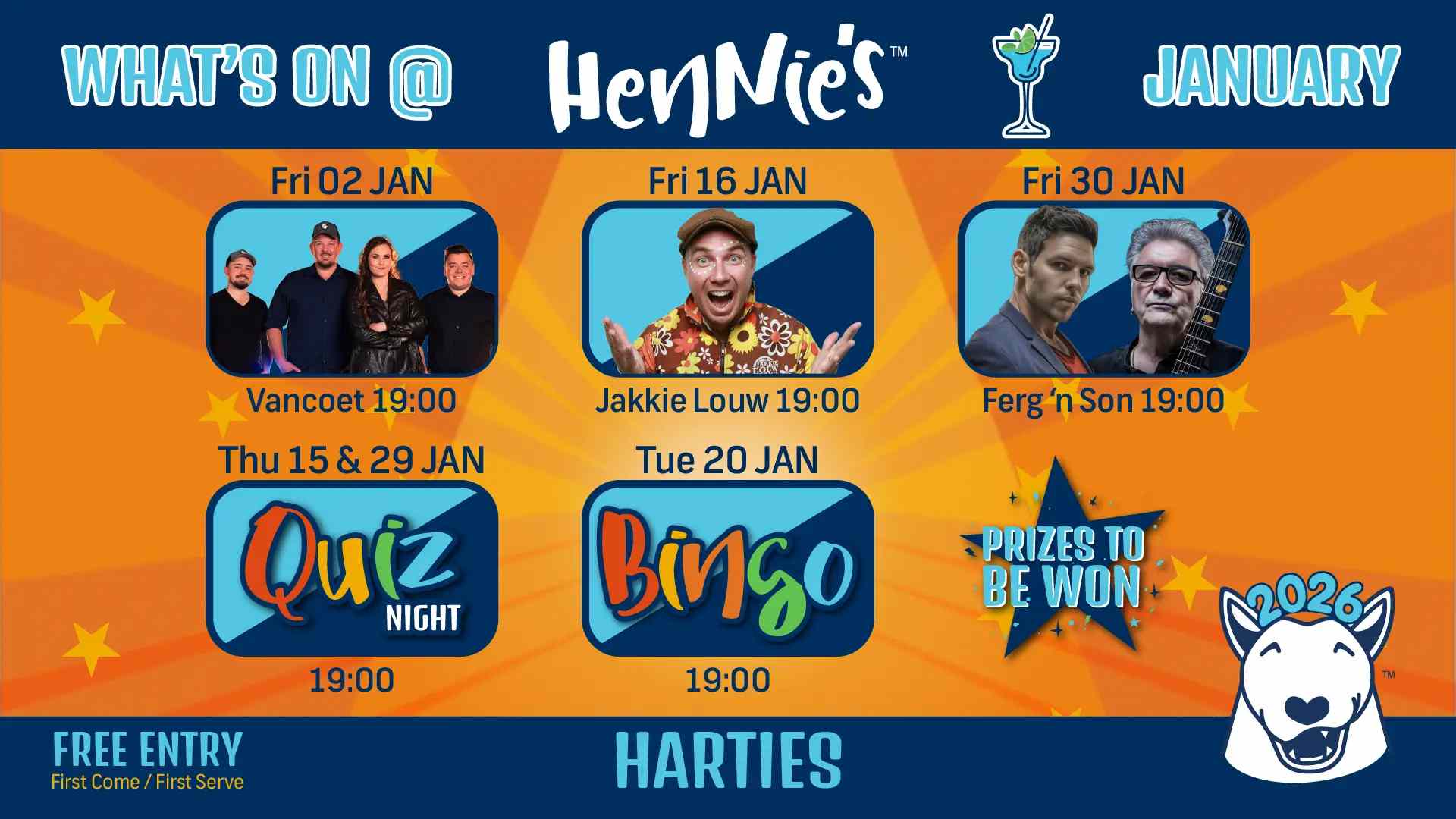Jakkie Louw @ Hennie's Harties 16 Jan - Image 1