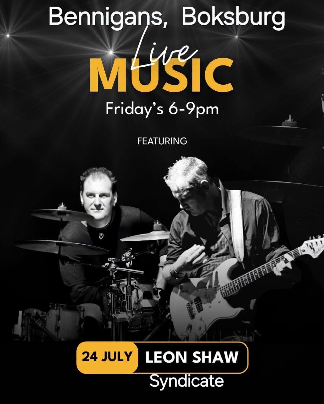 Leon Shaw Syndicate @ Bennigans 24 Jul