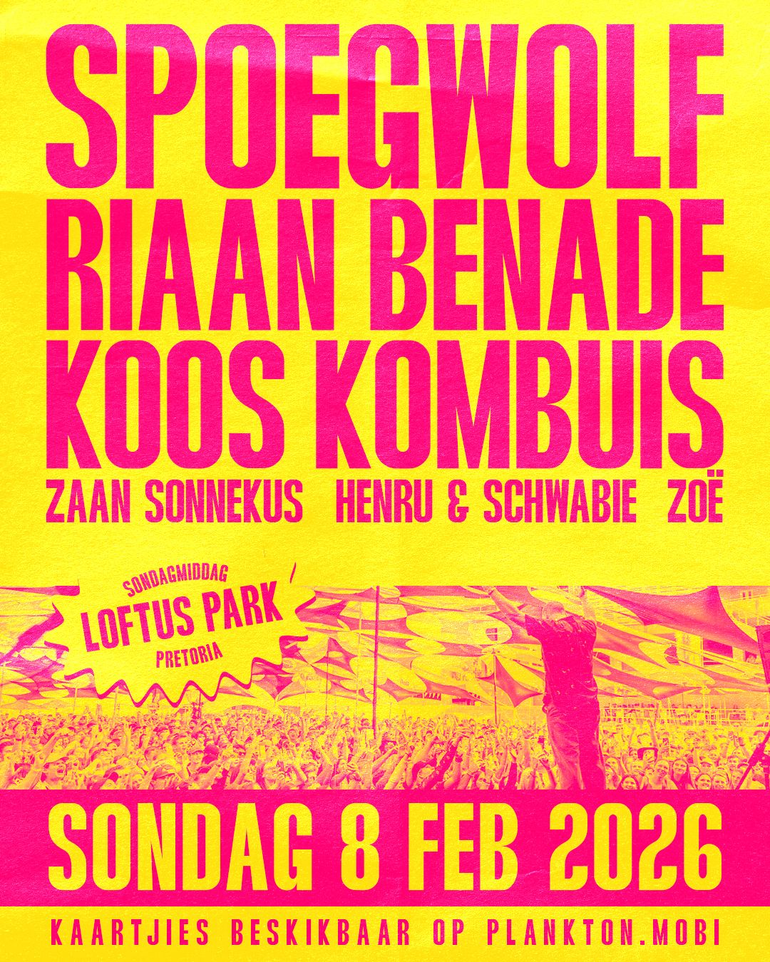 Soegwolf & Vriende @ Loftus Park 8 Feb