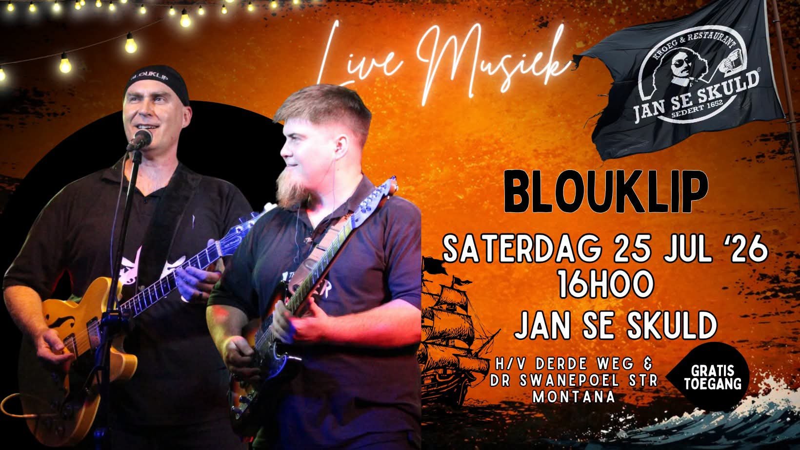 Blouklip @ Jan we Skuld 25 Jul