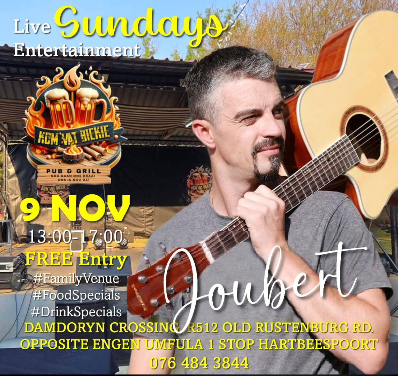 Joubert @ Kom Vat Biekie 9 Nov