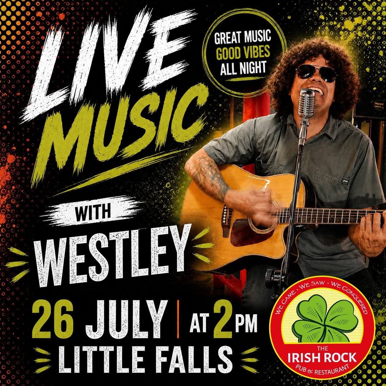 Westley @ The Irish Rock Pub & Restaurant 26 Jul