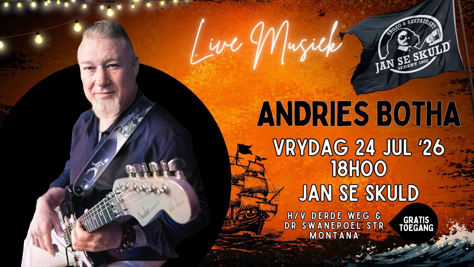 Andries Botha @ Jan Se Skuld 24 Jul