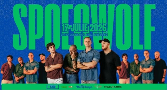 Spoegwolf @ The Daisy Jones Bar, Stellenbosch · Stellenbosch 17 Jul