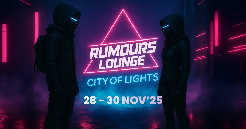 Rumours Lounge City of Lights 28-30 Nov