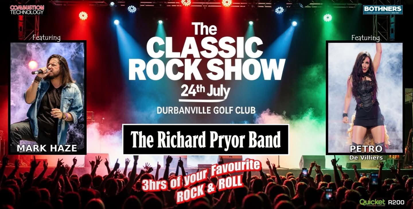 The Richard Pryor Band @ Durbanville Golf Club 24 Jul