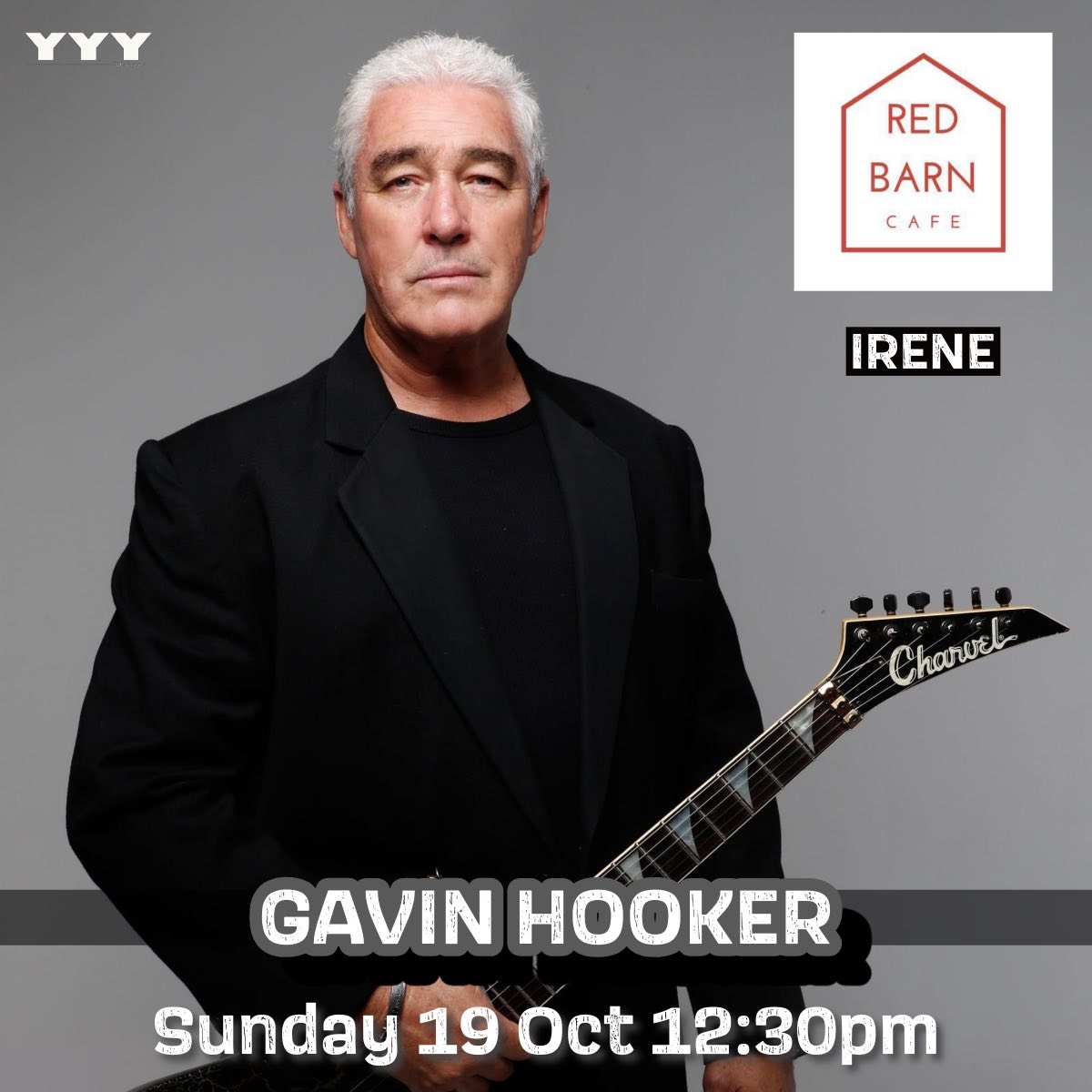 Gavin Hooker @ Red Barn Cafe Irene 19 Oct