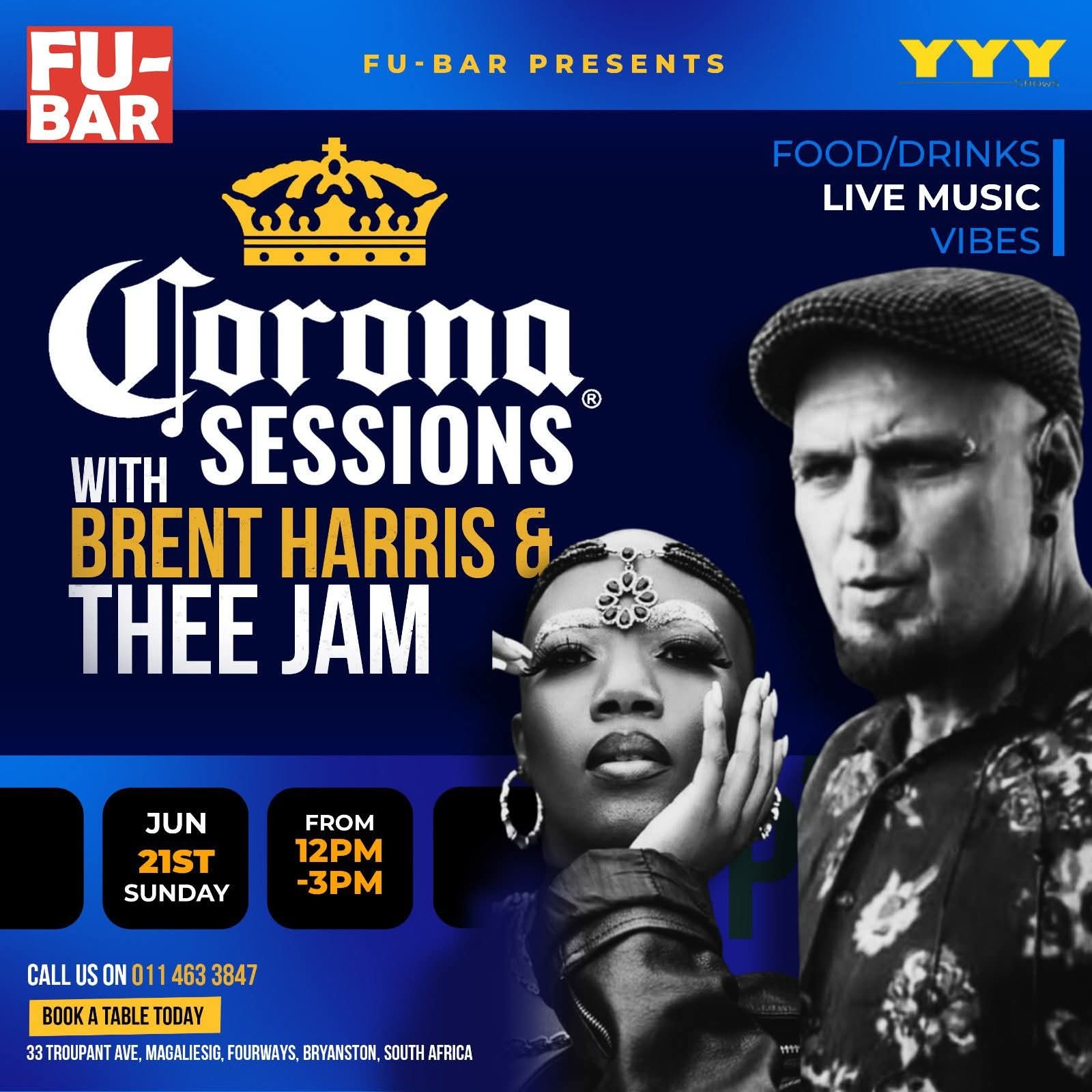 Brent Harris and Thee Jam @ Fu-Bar 21 Jun