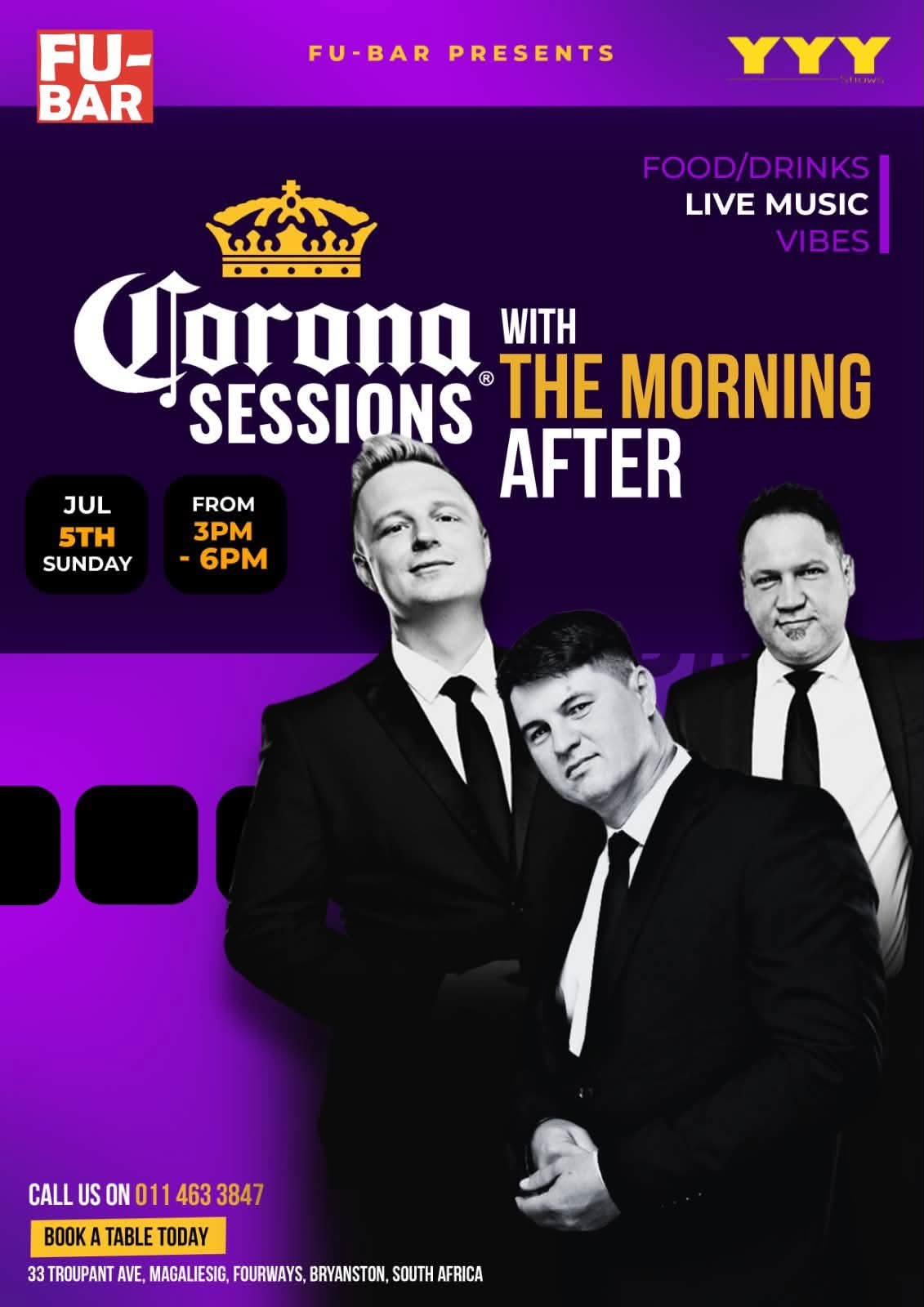 The Morning After @ Fu-Bar · Sandton 5 Jul