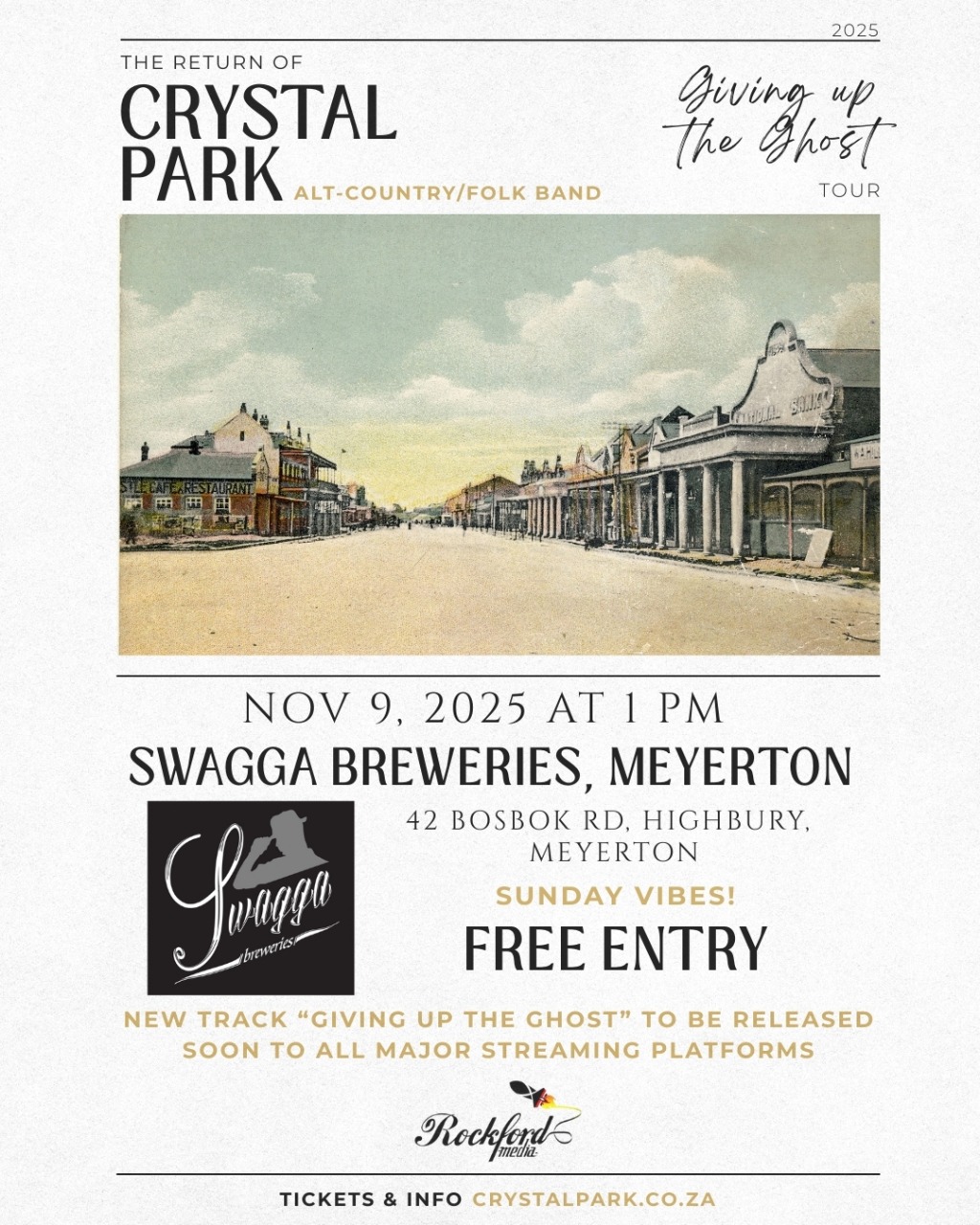 Crystal Park @ Swagga Breweries 9 Nov - Image 1