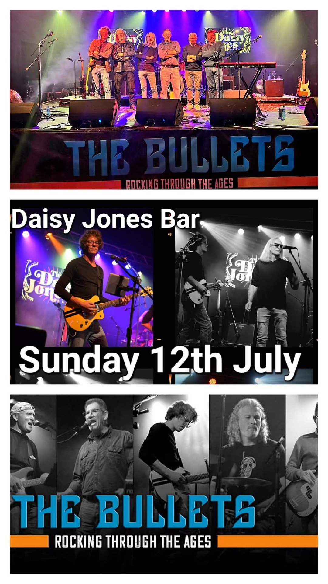 The Bullets @ The Daisy Jones Bar, Stellenbosch · Stellenbosch 12 Jul