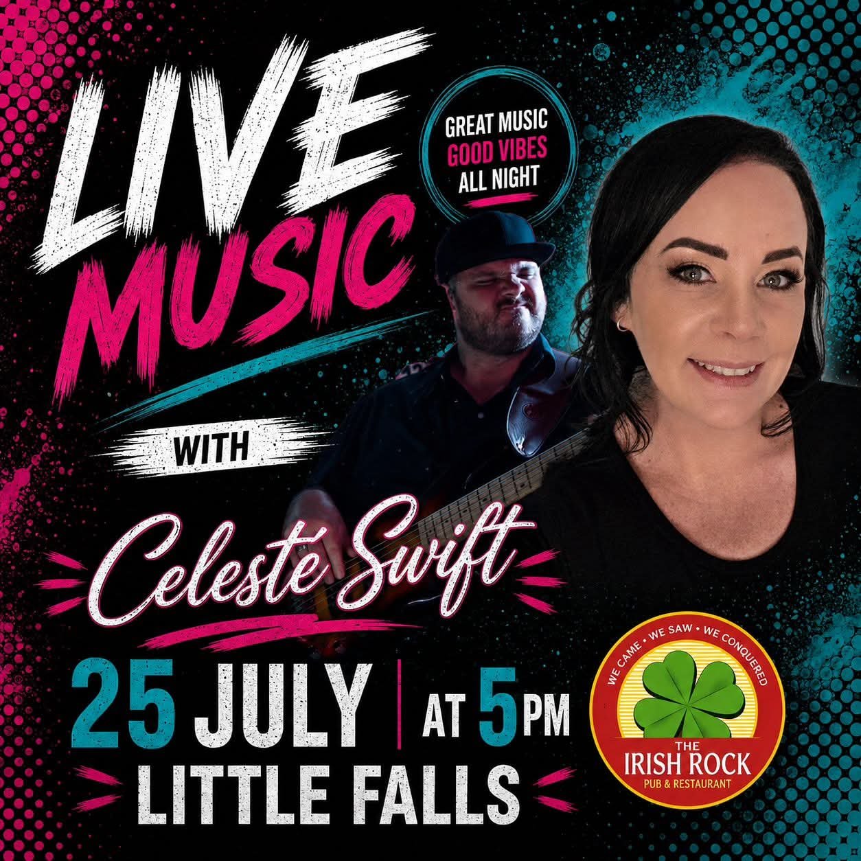 Celeste Swift @ The Irish Rock Pub & Restaurant 25 Jul