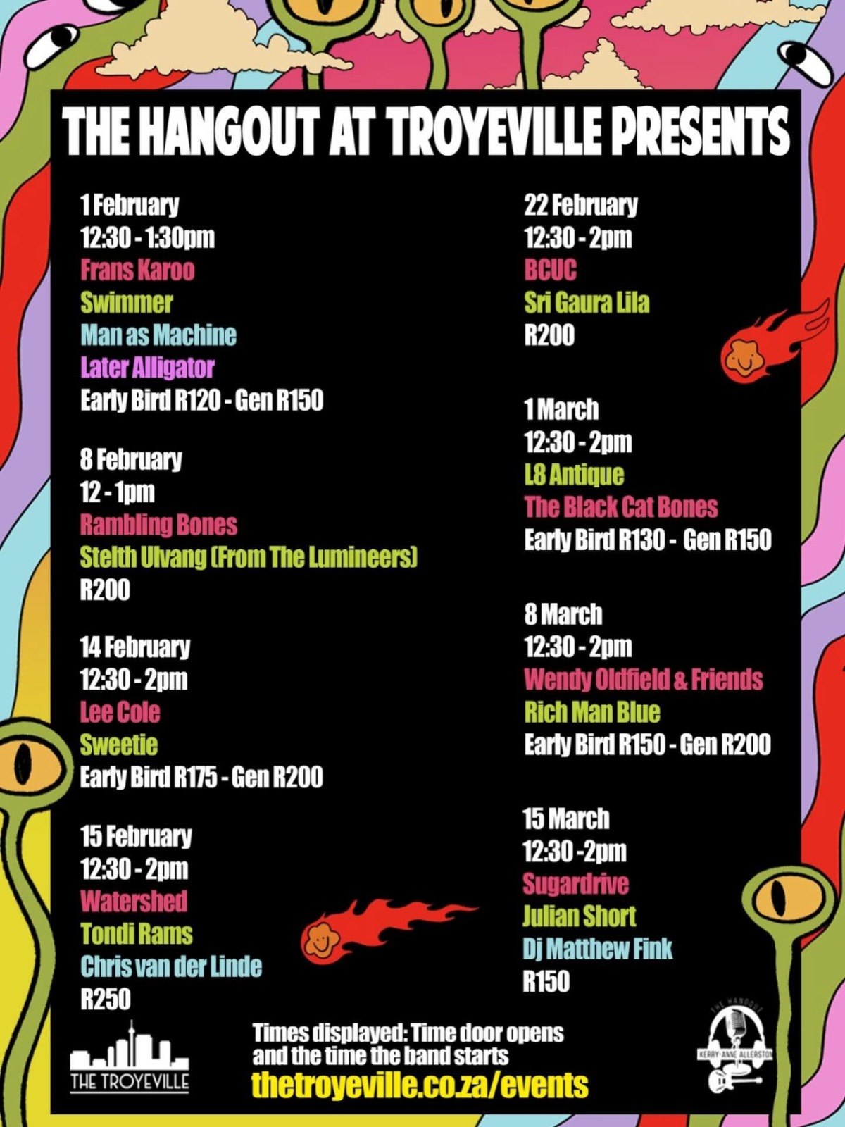 The Hangout @ Troyeville 1 Feb - Image 1