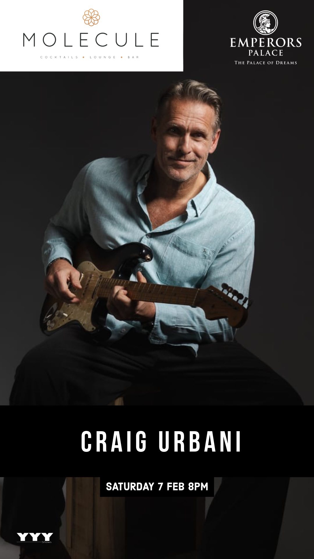 Craig Urbani @ Molecule Lounge 7 Feb