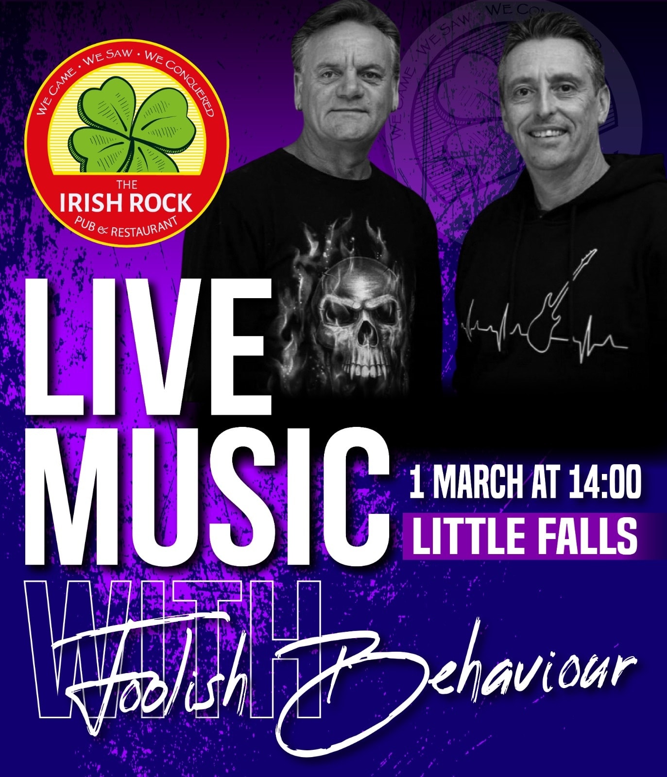 Foolish Behaviour @ Irish Rock 1 Mar