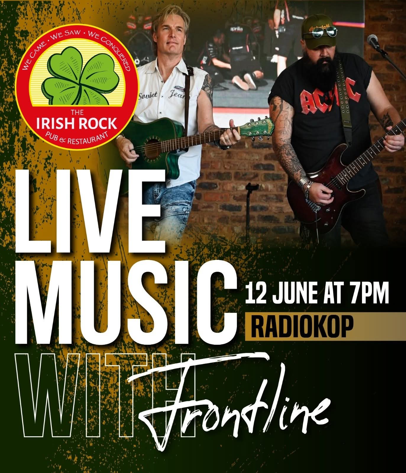 Frontline @ Irish Rock Radiokop 12 June