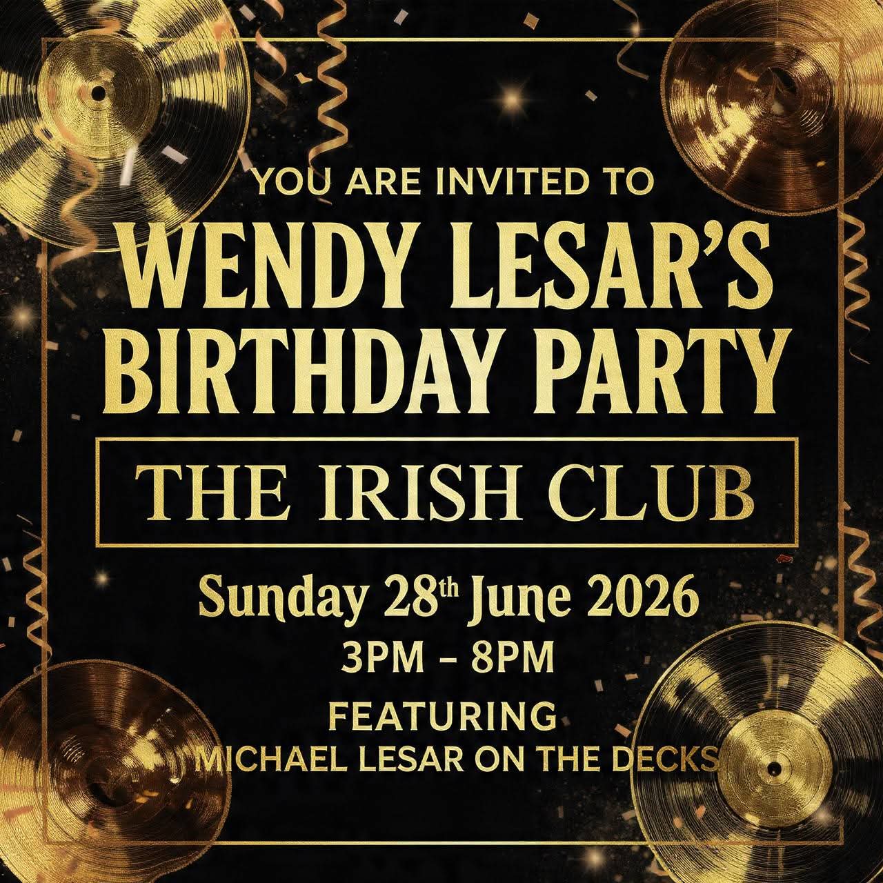 Michael Lesar - DJ @ Irish Club 28 Jun