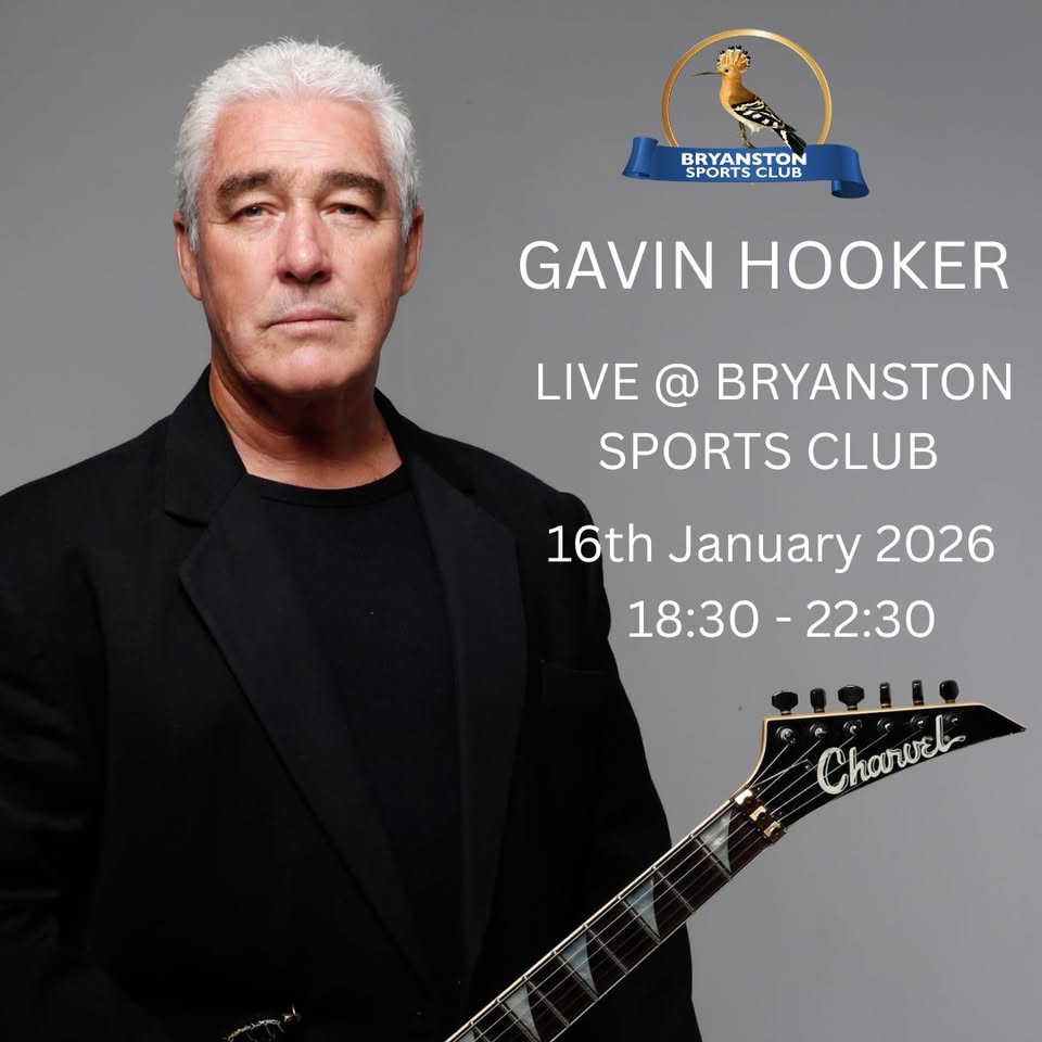 Gavin Hooker @ Bryanston Sports Club 16 Jan
