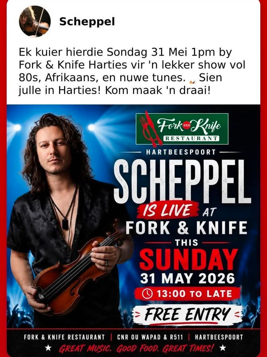 Scheppel Live @ Fork & Knife
