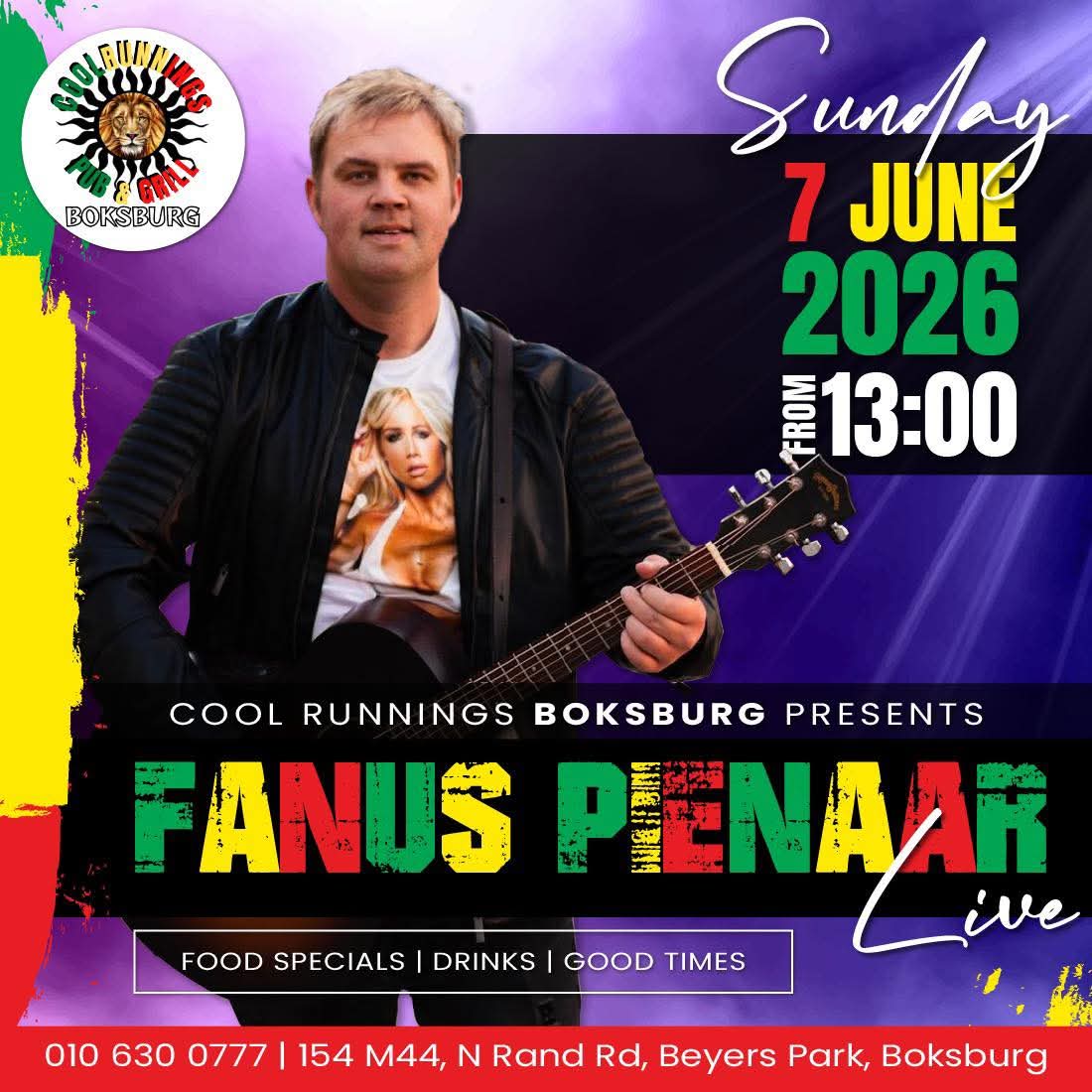 Fanus Pienaar @ Cool Runnings 7 June