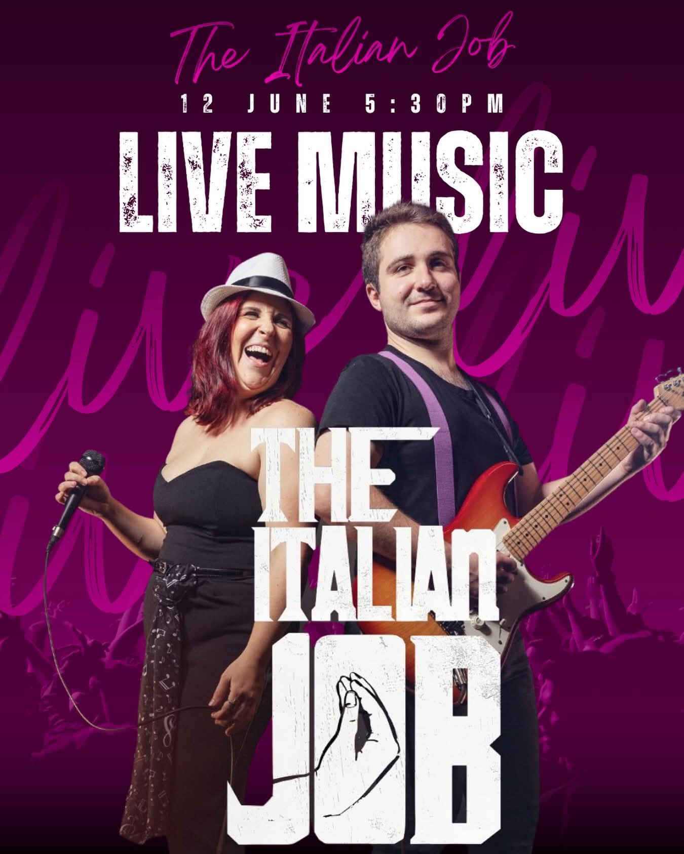 The Italian Job @ Hole in The Wall 12 June