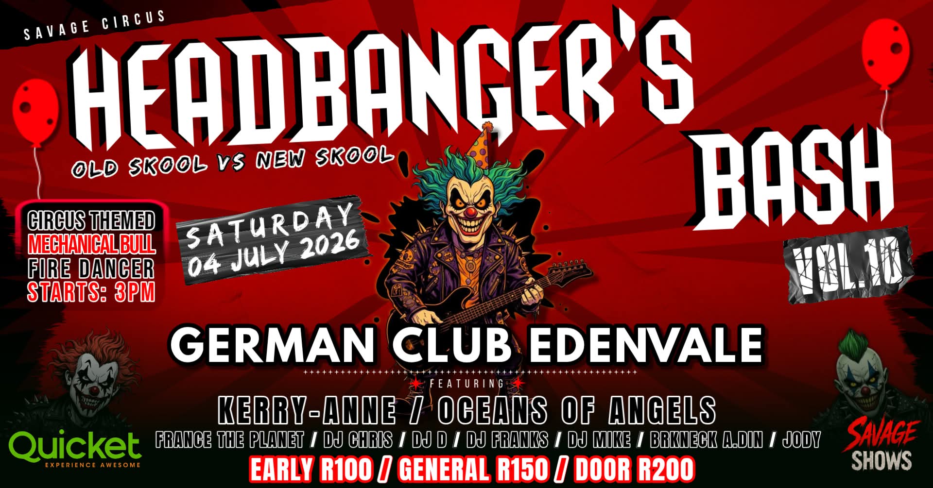 HEADBANGER'S BASH VOL. 10: OLD SKOOL VS NEW SKOOL
