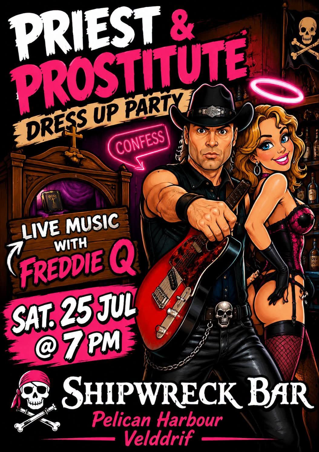 Freddie Q @ River Restaurant & Shipwreck Bar · Velddrif 25 Jul