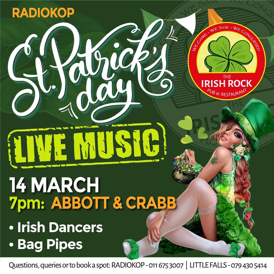 Live Music for St Paddy's Day @ The Irish Rock, Little Falls 14 Mar - Image 1