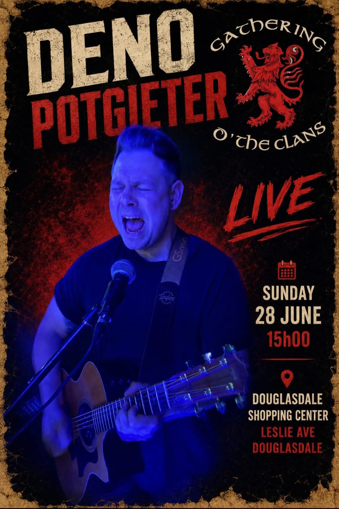 Deno Potgieter @ The Clans 28 Jun