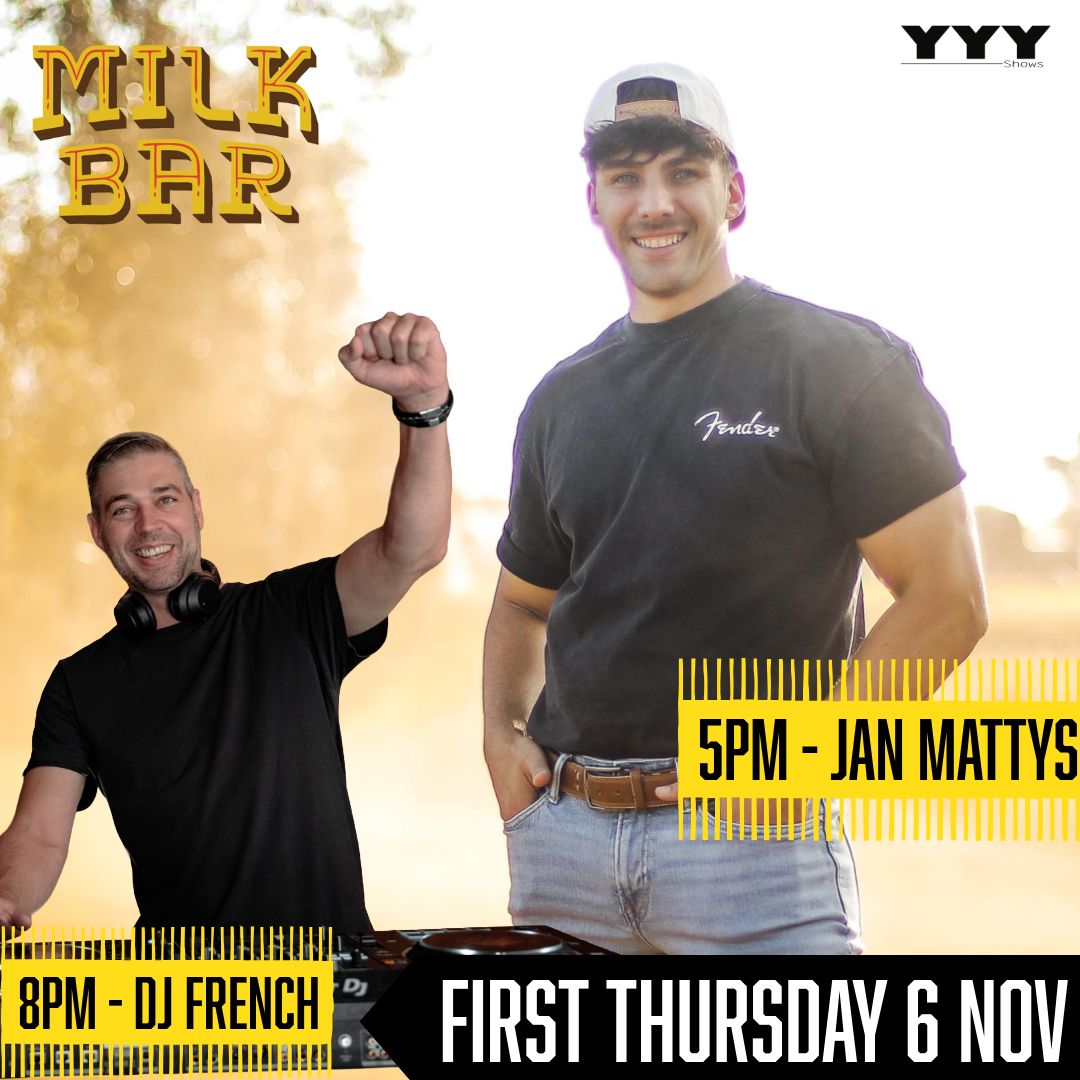 Jan Mattys & DJ French @ Milk Bar 8 Nov