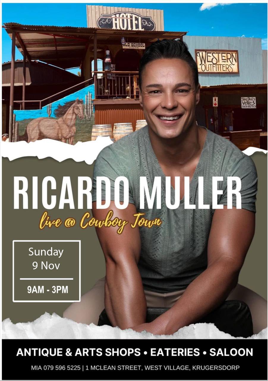 Ricardo Muller @ Cowboy Town, Krugersdorp 9 Nov - Image 1