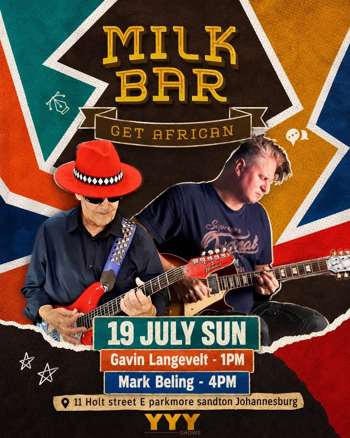 Gavin Langevelt, Mark Beling @ Milk Bar, 11 Holt street E parkmore sandton Johannesburg 19 Jul
