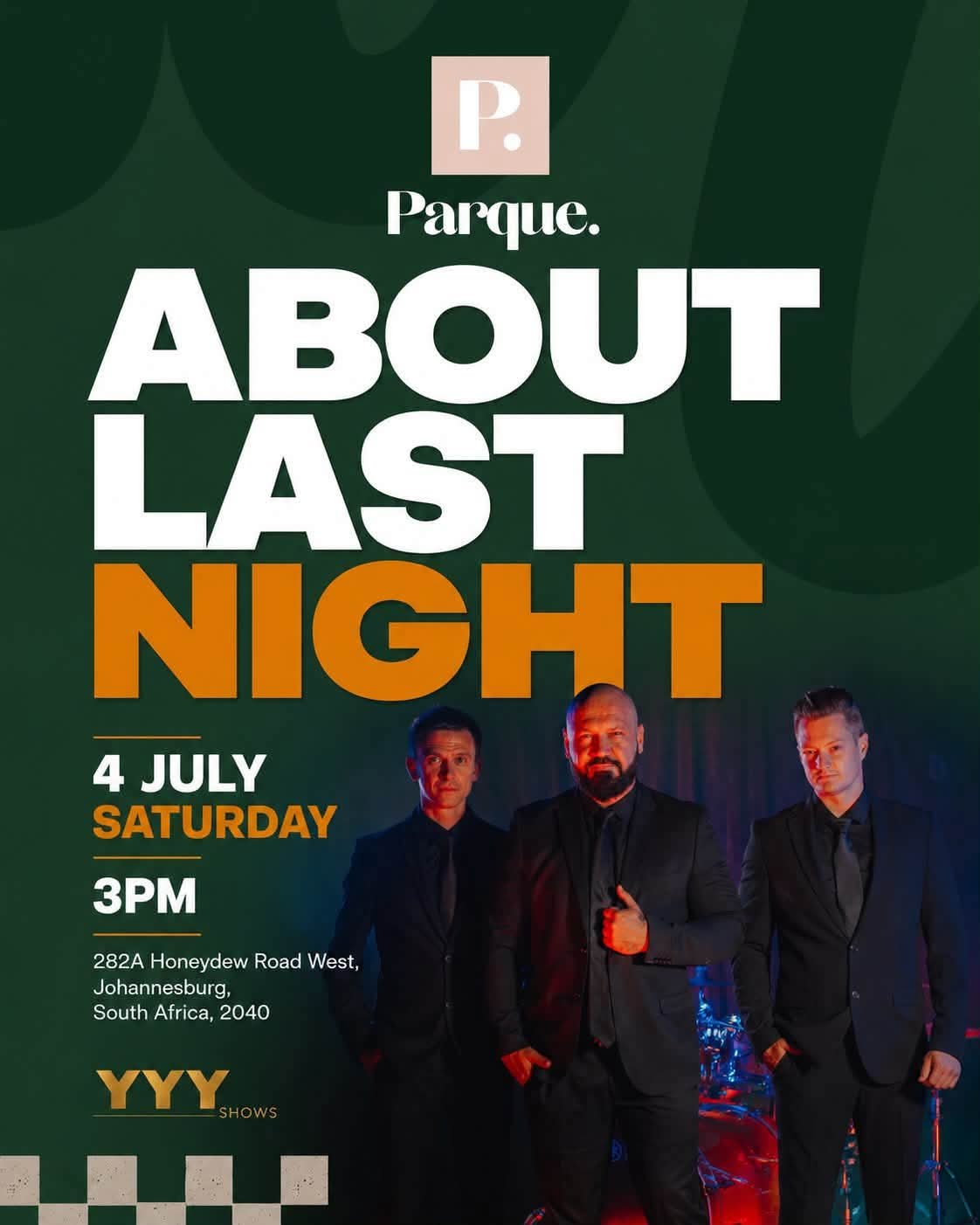 About Last Night @ Parque 4 Jul